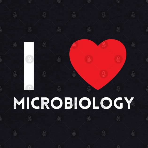 I Love Heart Microbiology by BobaPenguin